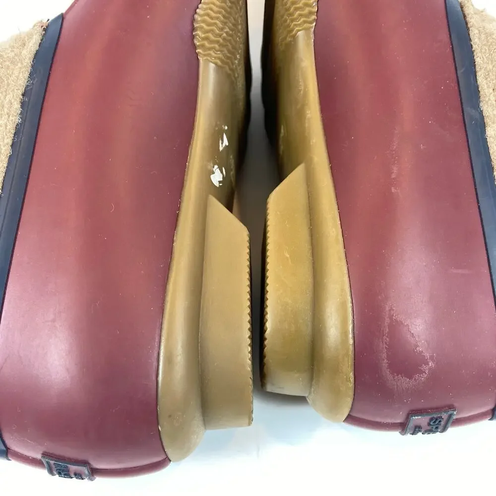 Sperry Top Sider Wool Saltwater Duck Boots Women's Size 8
